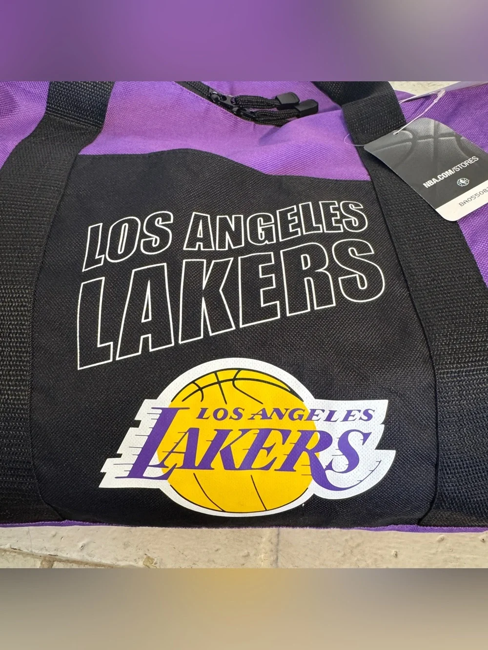 NWT Los Angeles Lakers Duffel Tote Bag - The Northwest Company